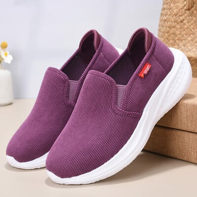 Tradičné pekinské látkové topánky pre ľudí stredného veku, ľahké turistické topánky, módne všestranné ležérne športové topánky