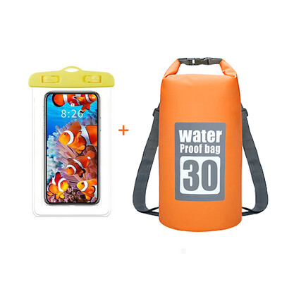 30L PVC vodootporna ruksak Drybag torba za vanjsko planinarenje suha torba za putovanje ronilački brod ocean torba za rame torba za plivanje torba za rijeku