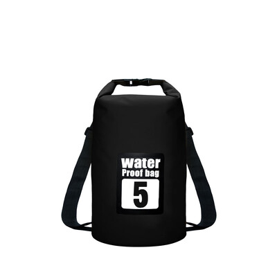 5L vodootporna vodootporna suha torba Vreća za pohranu Torbica Plivanje Kajak Vožnja kanuom Rijeka Trekking Ribolov Dvostruke trake