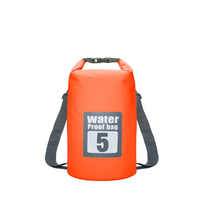 5L vodootporna vodootporna suha torba Vreća za pohranu Torbica Plivanje Kajak Vožnja kanuom Rijeka Trekking Ribolov Dvostruke trake