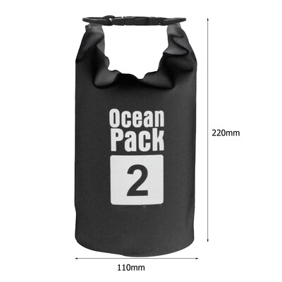 2L 3L 5L 10L 15L Αδιάβροχη Dry Bag Πτυσσόμενη τσάντα κολύμβησης παραλίας Πακέτο αποθήκευσης καγιάκ Rafting River Trekking Πλωτός σάκος νερού