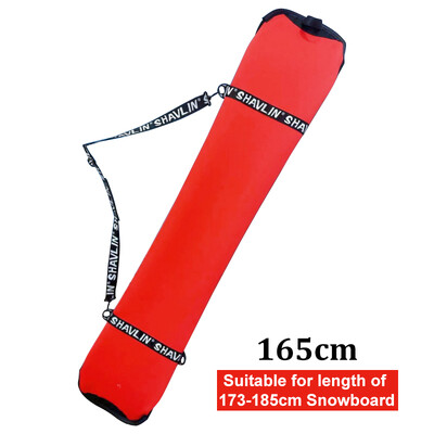Crvena torba za skijanje, daskanje na snijegu, zaštitna torbica od monoborda otporna na ogrebotine, skijanje, daskanje na snijegu, torba za nošenje skija