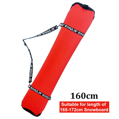 Crvena torba za skijanje, daskanje na snijegu, zaštitna torbica od monoborda otporna na ogrebotine, skijanje, daskanje na snijegu, torba za nošenje skija
