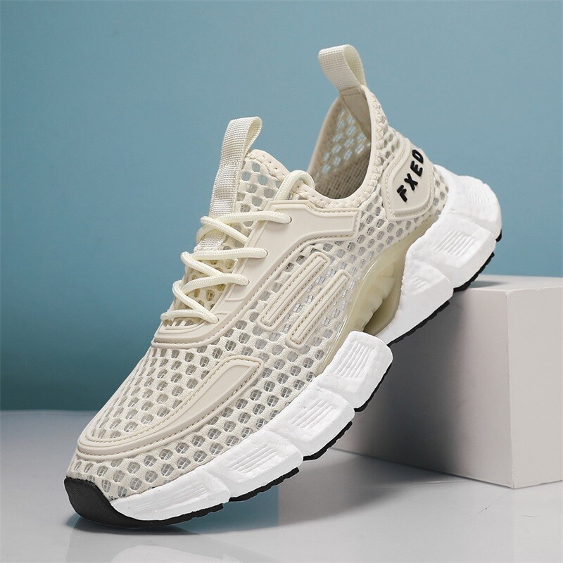 Modne muške lagane tenisice za trčanje na otvorenom Prozračne tenisice Vulkanizirane cipele za slobodno vrijeme Mrežaste udobne tenisice
