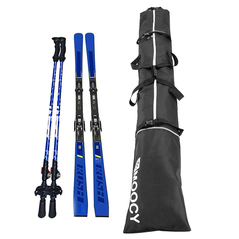 2P torba za skijanje i torba za skijaške cipele Kombinirane torbe za skijanje za zračna putovanja Torba za skije Torbica za čizme Putni komplet za skije i pancerice za odrasle, djecu