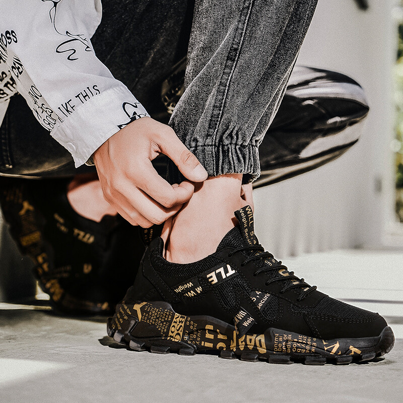 Hot Sale Muške tenisice Fitness trenerice Prozračne lagane tenisice za muškarce Ležerna sportska obuća Atletska obuća na vezanje