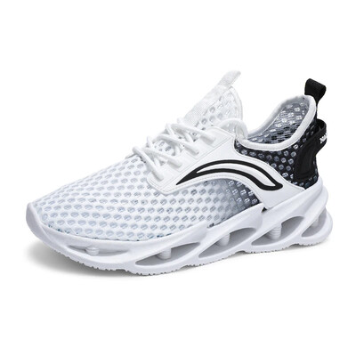 2024. aasta uued suvised tossud meeste võrgust hingavad jooksutennise jalatsid Välispordi tennised Masculino valged vabaajajalatsid