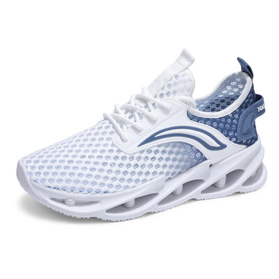 2024. aasta uued suvised tossud meeste võrgust hingavad jooksutennise jalatsid Välispordi tennised Masculino valged vabaajajalatsid