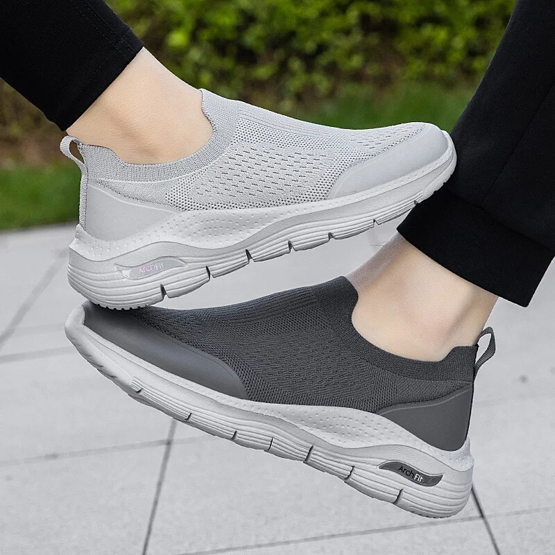 Laisvalaikio sportbačiai vyrams Lauke Patogūs Vyriški Sportiniai Sneakeriai Kvėpuojantys Madingi Moteriški Batai Pavasaris Vasara Pagrindinis Stūmimas