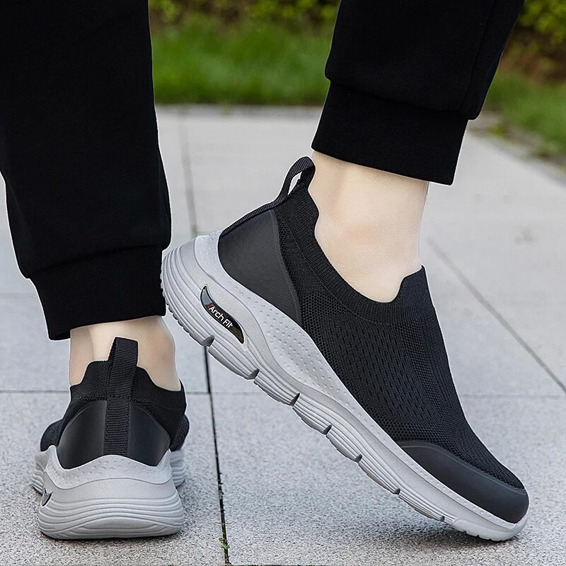 Laisvalaikio sportbačiai vyrams Lauke Patogūs Vyriški Sportiniai Sneakeriai Kvėpuojantys Madingi Moteriški Batai Pavasaris Vasara Pagrindinis Stūmimas