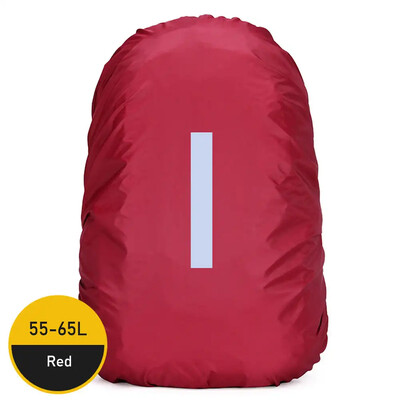 55-65L Reflektirajuća vodootporna ruksak Kišna navlaka Sport na otvorenom Noćni biciklizam Sigurnosna svjetleća kišna navlaka Torba Kampiranje Planinarenje