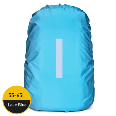 55-65L Reflektirajuća vodootporna ruksak Kišna navlaka Sport na otvorenom Noćni biciklizam Sigurnosna svjetleća kišna navlaka Torba Kampiranje Planinarenje