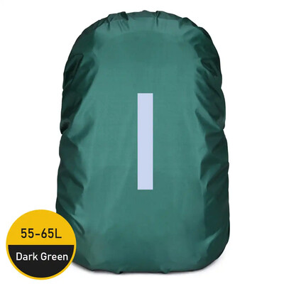 55-65L Reflektirajuća vodootporna ruksak Kišna navlaka Sport na otvorenom Noćni biciklizam Sigurnosna svjetleća kišna navlaka Torba Kampiranje Planinarenje