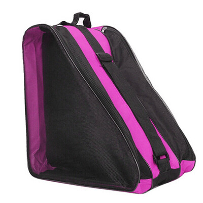 Taška na kolieskové korčule s hladkým zapínaním na zips, odolná taška na korčule a kolieskové korčule.