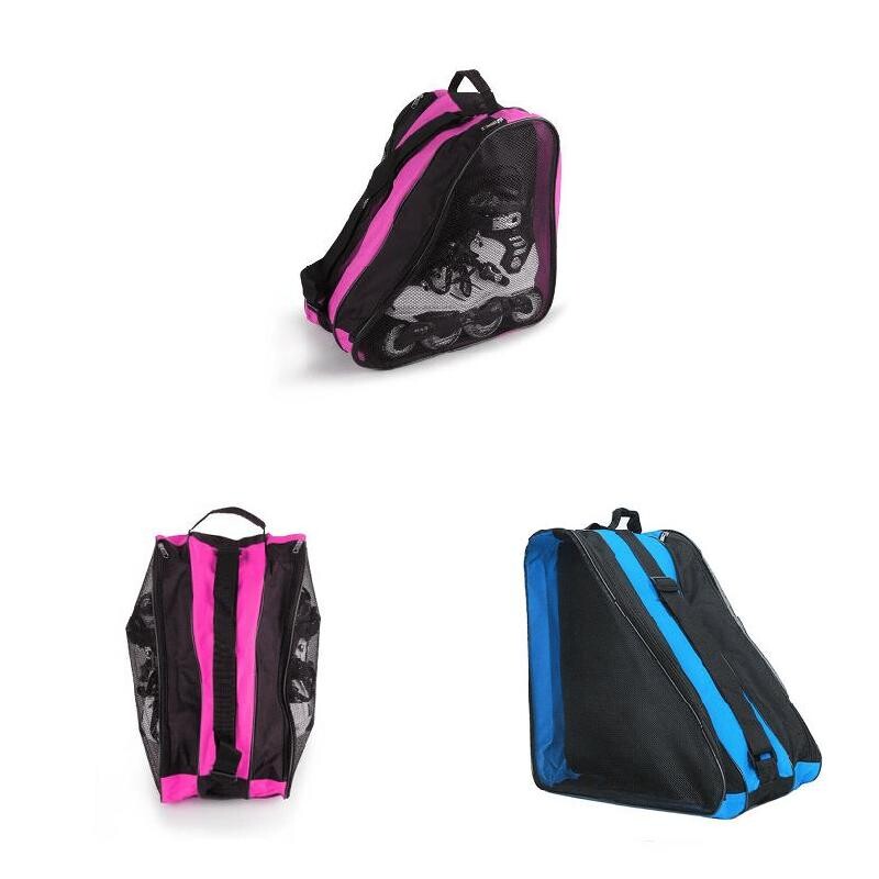 Taška na kolieskové korčule s hladkým zapínaním na zips, odolná taška na korčule a kolieskové korčule.