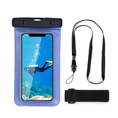 Husă universală, transparentă, impermeabilă pentru telefon, geantă cu bandă de braț pentru telefon/Huawei/Xiaomi/Redmi Husă impermeabilă pentru înot cu ecran tactil