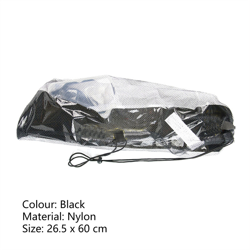 Sukeldumisnööriga võrkkott Sukeldumisvõrkkott turvalise pingutusnööriga kinnisega sporditreeninguks rannas ujumiseks