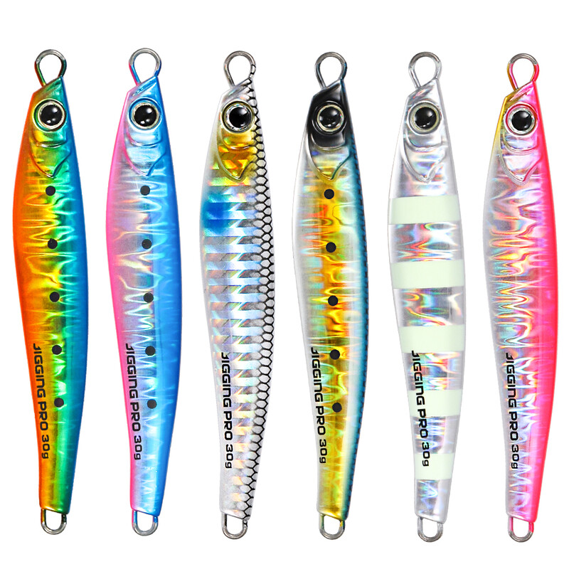 JIGGING PRO Jugulo Jig 20g 30g 40g 60g Casting Jig Shore Metal Jig Mamac Pribor za morski ribolov