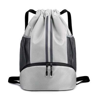 Nylonová vodotesná fitness taška, ležérna ľahká batoh, outdoorová športová taška s vysokou kapacitou, multifunkčný batoh Basketback