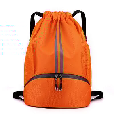 Nylonová vodotesná fitness taška, ležérna ľahká batoh, outdoorová športová taška s vysokou kapacitou, multifunkčný batoh Basketback