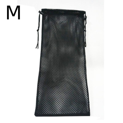 1 tk võrgusilma kott, nööriga kott nailonist hingav hoiukott õues sukeldumiseks snorgeldamisuimed jalatsite seadmete kotid