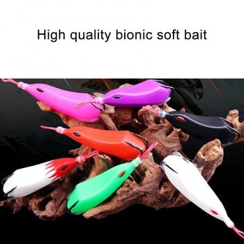 Bait Lure Mini Soft Plastic Artificial Fishing 16,5g Simulation Frog Fishhook Bait