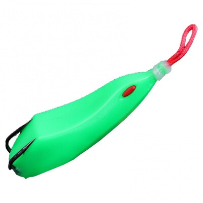 Mini návnada z mäkkého plastu, umelá rybárska návnada 16,5 g, simulácia žaby, rybársky háčik