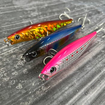 110mm 48g Sinking Minnow Fishing Lures Monster Shot Casting Θαλασσινό νερό Τεχνητά Σκληρά Δολώματα Μολύβι Swimbait Εξοπλισμός Ψαρέματος