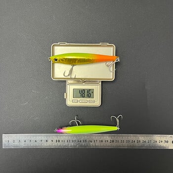 110mm 48g Sinking Minnow Fishing Lures Monster Shot Casting Θαλασσινό νερό Τεχνητά Σκληρά Δολώματα Μολύβι Swimbait Εξοπλισμός Ψαρέματος