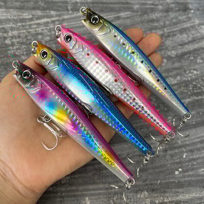 110mm 48g Sinking Minnow Fishing Lures Monster Shot Casting Θαλασσινό νερό Τεχνητά Σκληρά Δολώματα Μολύβι Swimbait Εξοπλισμός Ψαρέματος