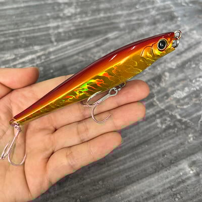 110mm 48g potápavé rybárske návnady na ryby typu minnow, Monster Shot Casting, slanovodné umelé tvrdé návnady, ceruzkové swimbaitové rybárske vybavenie