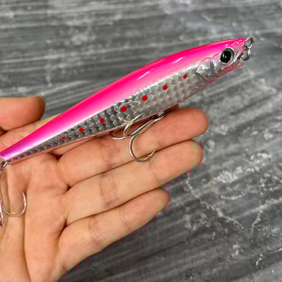 110mm 48g potápavé rybárske návnady na ryby typu minnow, Monster Shot Casting, slanovodné umelé tvrdé návnady, ceruzkové swimbaitové rybárske vybavenie