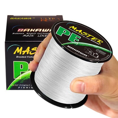 BAKAWA Nova 4 niti PE struna za pecanje Raid 300M 500M 1000M 100M Multifilament Wire Carp Fly Sea Saltwater Weave Extreme Tool