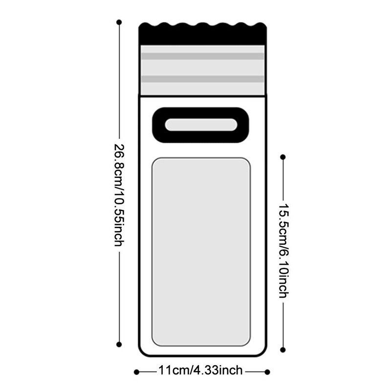 TPU vodootporna torba za mobilni telefon Zaslon osjetljiv na dodir Torba za plivanje Torbica za telefon Držač torbice za mobitel Za ronjenje Surfanje Vodeni sportovi