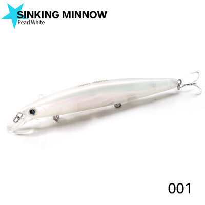 Hunthouse Jetty 135S tonuće mamce za pecanje, 135 MM/26 G lelujajući mamac, umjetni dugo bacani, tvrdi mamac za brancina Pesca LW429