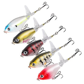 Whopper Plopper 11,5/16g Swimbait Hard Lure Jig Spin Bait Fishing Rotating Tail Topwater Fishing Tackle Sea Spoon For Pike