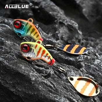 ALLBLUE CYCLONE Tail Spinner Metal Vib Shad Casting Shore Jig Δόνηση Jigging Blade Spoon Fishing Lure Τεχνητό Δόλωμα Αντιμετώπιση