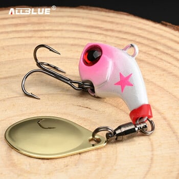 ALLBLUE CYCLONE Tail Spinner Metal Vib Shad Casting Shore Jig Δόνηση Jigging Blade Spoon Fishing Lure Τεχνητό Δόλωμα Αντιμετώπιση