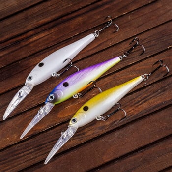 CCLTBA Deepwater Minnow Baits 11,5cm 10g Hard Lures Fishing Long Bill Crankbait Minnow Wobbles Artificial Fishing Tackle