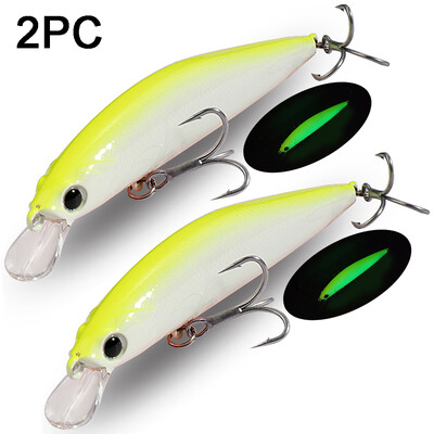 GOBAI 11,4 cm 13 g magnet profesionalne kvalitete Suspensio Minnow Crank Hot Model mamac za ribolov vobler 2 kom. umjetni mamac