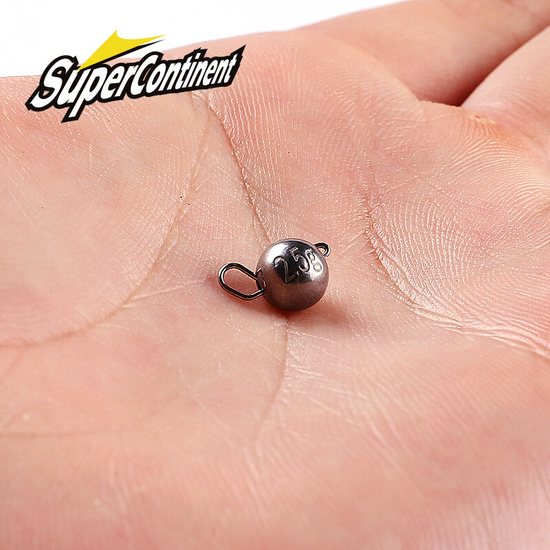 Supercontinent Tungsten Cheburashka 0.75g 1g 1.5g 2g 3g 8g Plain Bass Fishing Mekani mamac za crve Dodaci