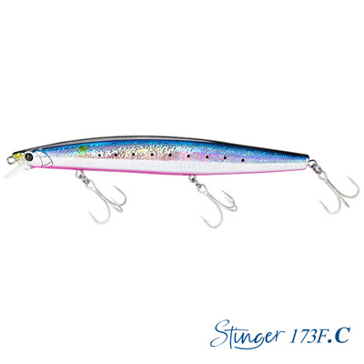 TSURINOYA 173F Ultra-long Casting Floating Minnow 173 mm 6.81 in 37.5 g varalica za morski ribolov STINGER Umjetni veliki tvrdi mamci