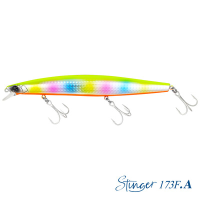 TSURINOYA 173F Ultra-long Casting Floating Minnow 173 mm 6.81 in 37.5 g varalica za morski ribolov STINGER Umjetni veliki tvrdi mamci