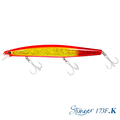 TSURINOYA 173F Ultra-long Casting Floating Minnow 173 mm 6.81 in 37.5 g varalica za morski ribolov STINGER Umjetni veliki tvrdi mamci