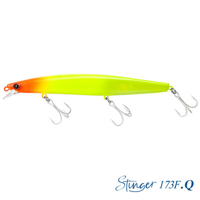 TSURINOYA 173F Ultra-long Casting Floating Minnow 173 mm 6.81 in 37.5 g varalica za morski ribolov STINGER Umjetni veliki tvrdi mamci