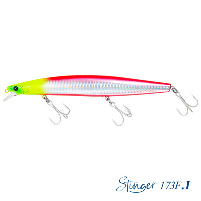 TSURINOYA 173F Ultra-long Casting Floating Minnow 173 mm 6.81 in 37.5 g varalica za morski ribolov STINGER Umjetni veliki tvrdi mamci