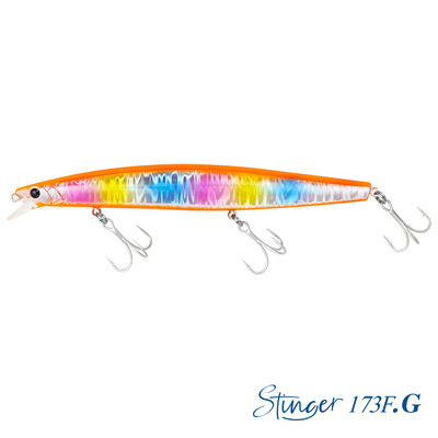 TSURINOYA 173F Ultra-long Casting Floating Minnow 173 mm 6.81 in 37.5 g varalica za morski ribolov STINGER Umjetni veliki tvrdi mamci