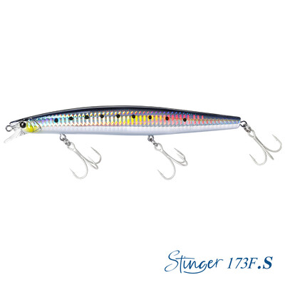 TSURINOYA 173F Ultra-long Casting Floating Minnow 173 mm 6.81 in 37.5 g varalica za morski ribolov STINGER Umjetni veliki tvrdi mamci