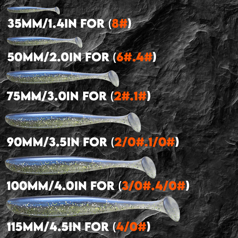 B&U tanka žičana ofsetna EWG udica s crvom s velikim prstenovima Udice od ugljičnog čelika Ribolovni pribor za pribor za meke varalice 12 kom.
