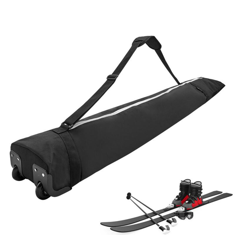 Torba za skijašku dasku Torba za odlaganje snowboardinga s kotačima Oxford tkanina velikog kapaciteta Sportski dodaci za skijanje na otvorenom 194 x 32 cm